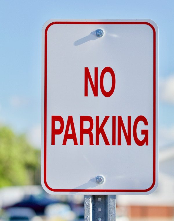 Parking Signs in Garden City, South Carolina