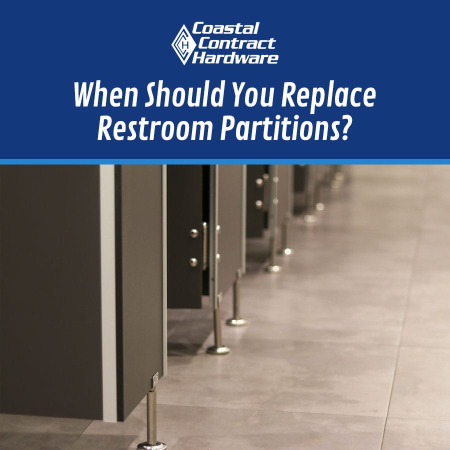 When Should You Replace Restroom Partitions?