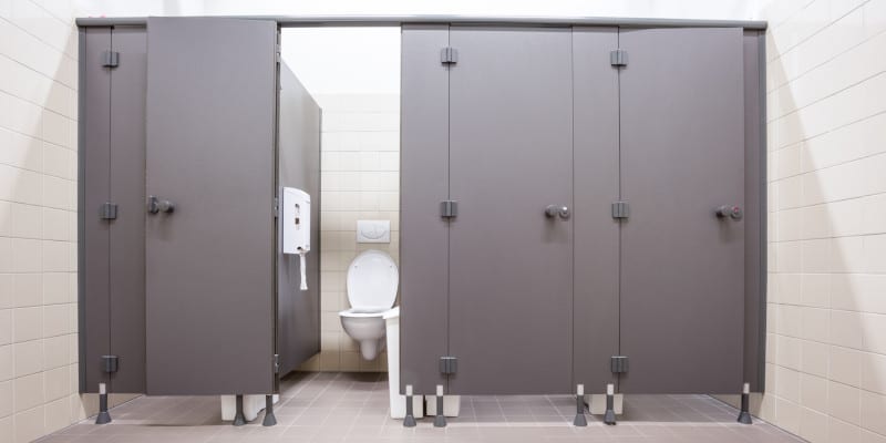 Ever Wonder Why Bathroom Stall Doors Don't Go All the Way ...