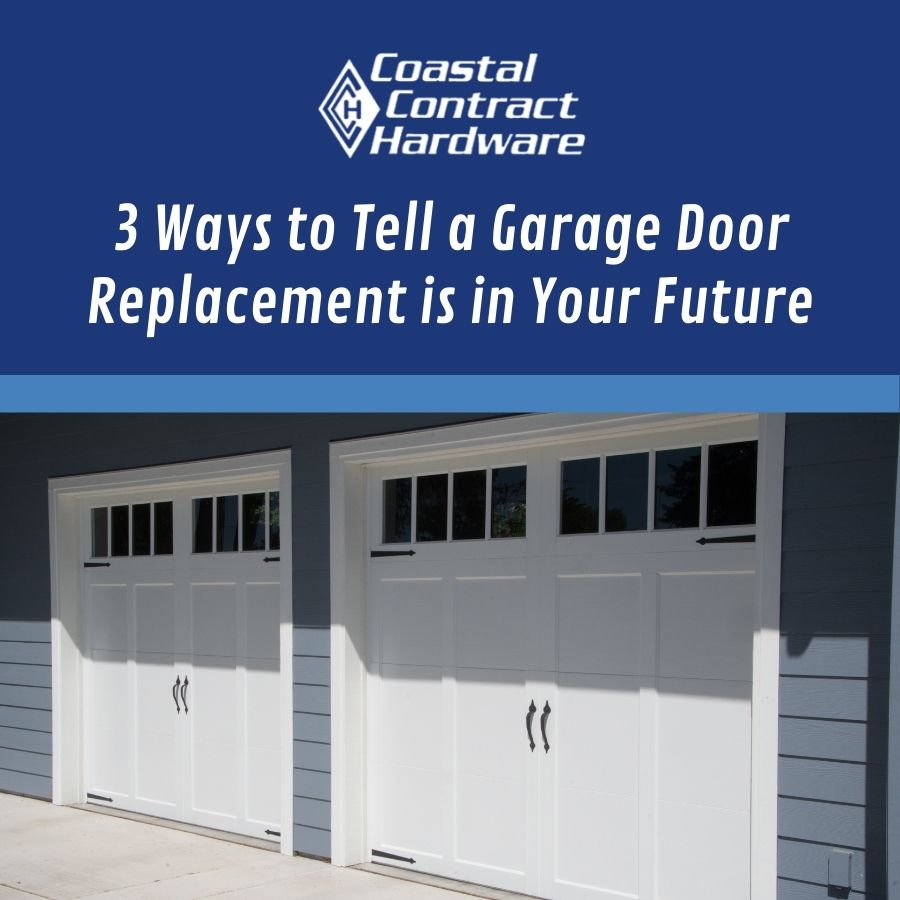 3 Ways to Tell a Garage Door Replacement is in Your Future