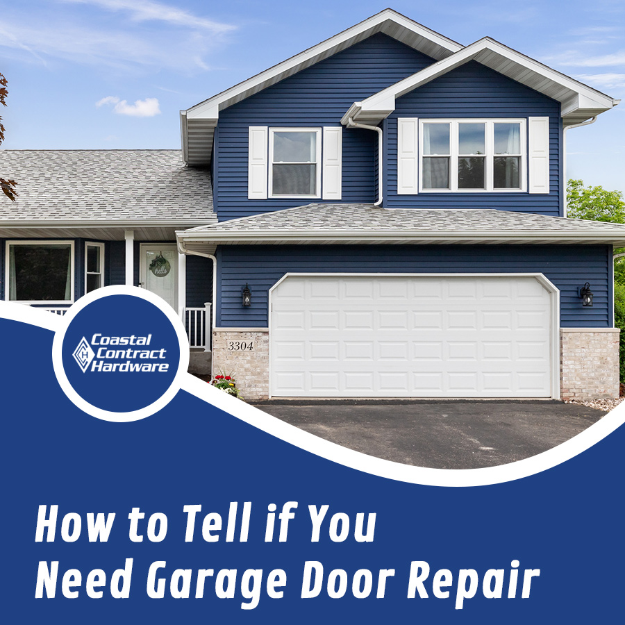 How to Tell if You Need Garage Door Repair